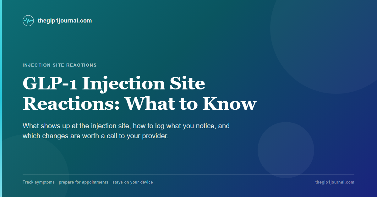 glp-1 injection site reaction Delayed type hypersensitivity and tolerance induction to liraglutide for the treatment of obesity Still getting post injection welts